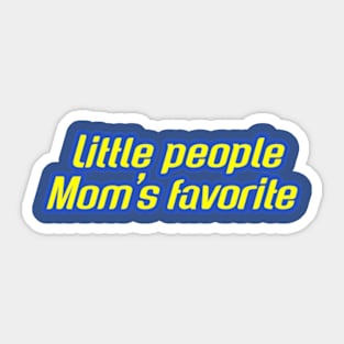 Little Mummy Favorites Sticker